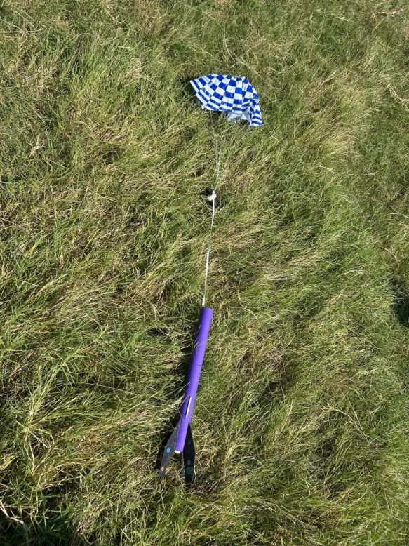 Rocket After Launch (on ground)